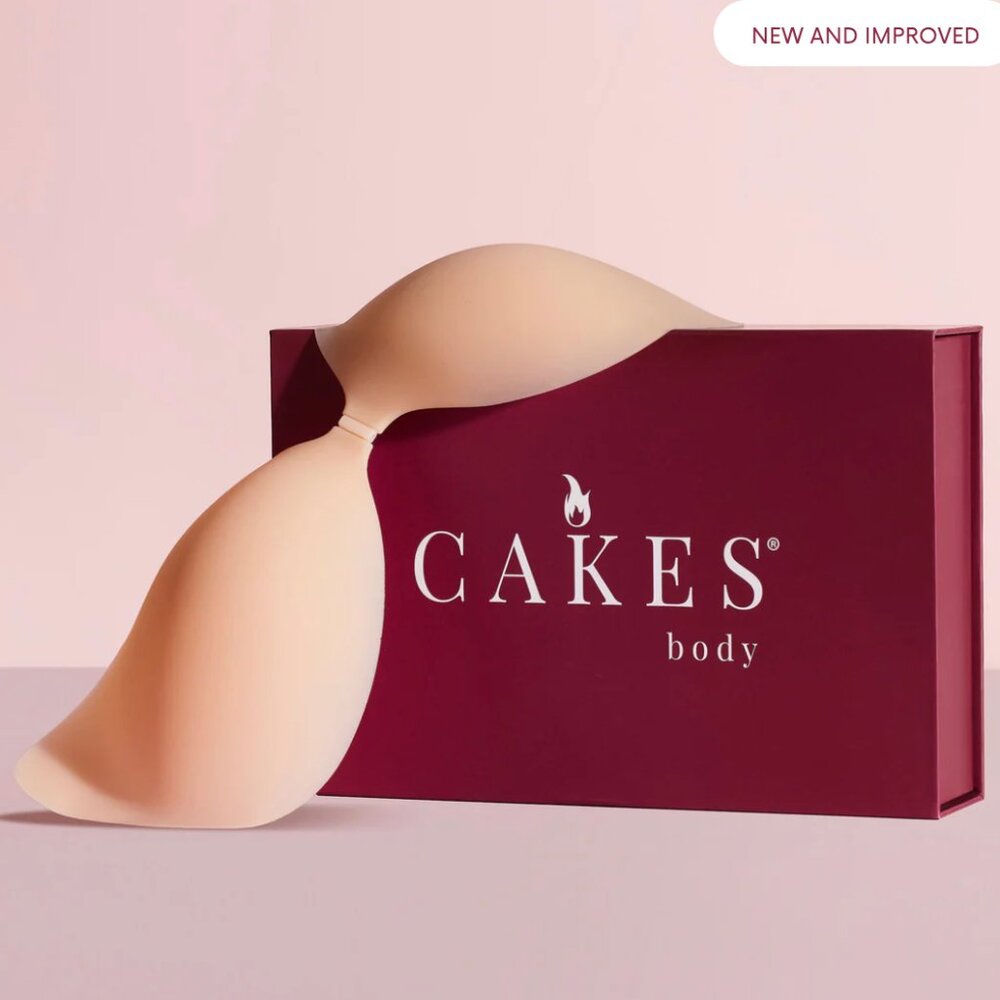 CAKES Cleavage Bra (New & Improved, Size L, NWT)